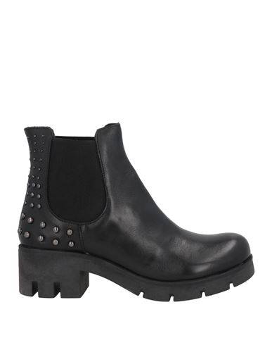 Pregunta Woman Ankle Boots Black Size 10 Soft Leather
