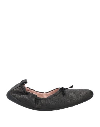 Tod's Woman Ballet Flats Black Size 7.5 Soft Leather In Black