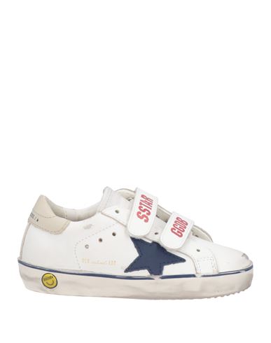 GOLDEN GOOSE GOLDEN GOOSE TODDLER SNEAKERS WHITE SIZE 10C SOFT LEATHER