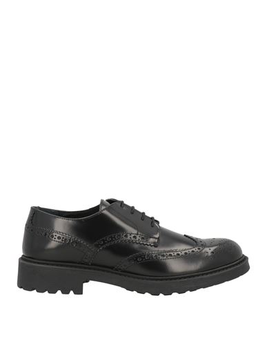 A.testoni A. Testoni Man Lace-up Shoes Black Size 11 Soft Leather