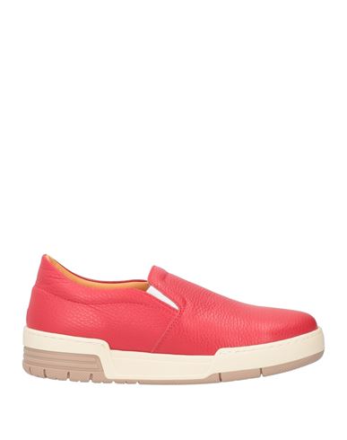 Lemaré Woman Sneakers Red Size 8 Soft Leather