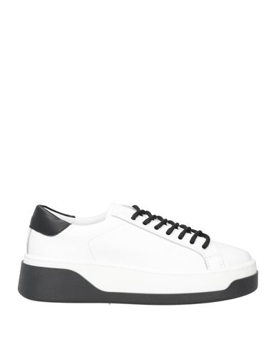 Lemaré Woman Sneakers White Size 8 Soft Leather