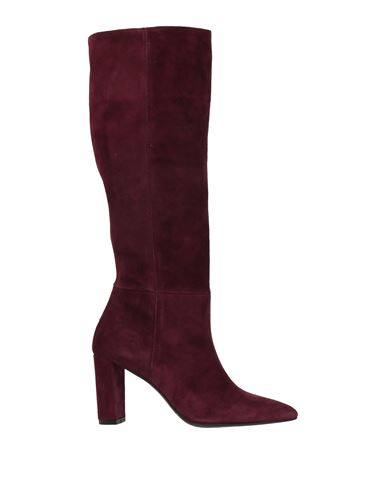 L'amour By Albano Woman Boot Burgundy Size 6 Soft Leather In Red