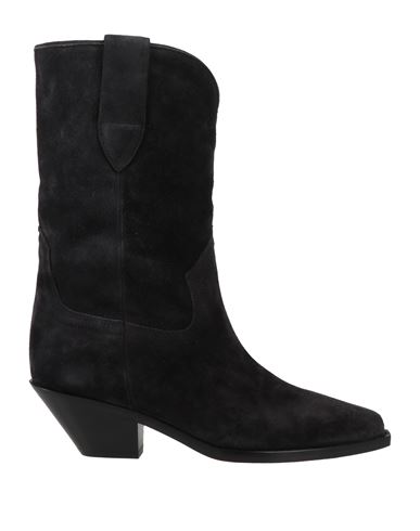 Shop Isabel Marant Woman Ankle Boots Black Size 6 Calfskin, Cow Leather