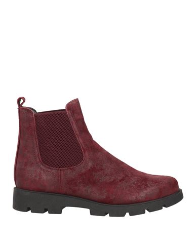 The Flexx Woman Ankle Boots Burgundy Size 8.5 Soft Leather In Red