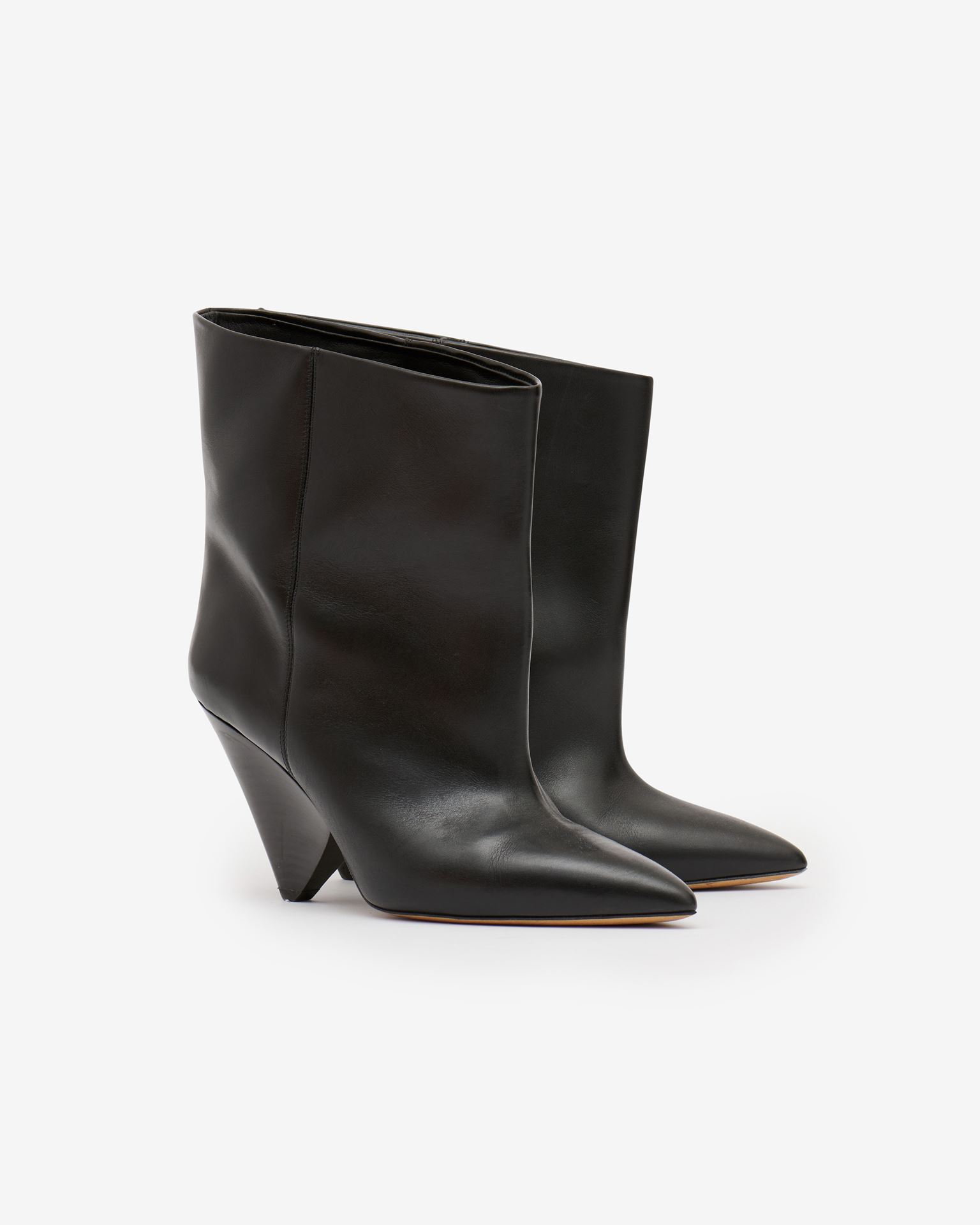 Isabel Marant, Miyako Leather Boots - Women - Black