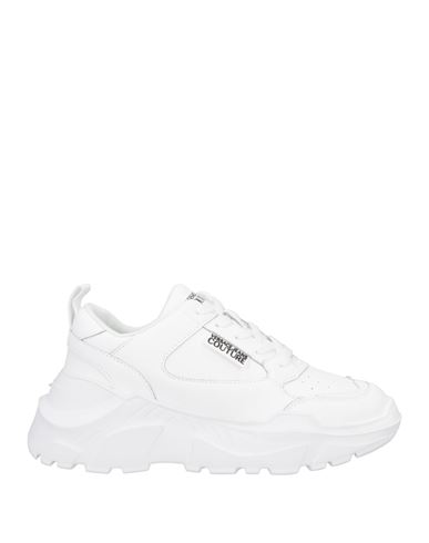 Versace Jeans Couture White Speedtrack Sneakers In White