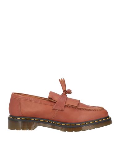 Dr. Martens' Dr. Martens Man Loafers Tan Size 10 Soft Leather In Brown