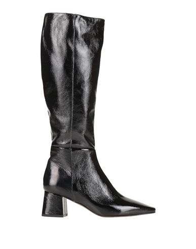 Mychalom Woman Knee Boots Black Size 6 Soft Leather