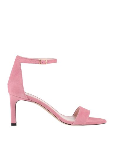 Shop Hugo Boss Boss Woman Sandals Pink Size 8 Soft Leather