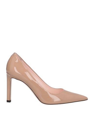 Shop Hugo Boss Boss Woman Pumps Blush Size 7 Soft Leather In Pink