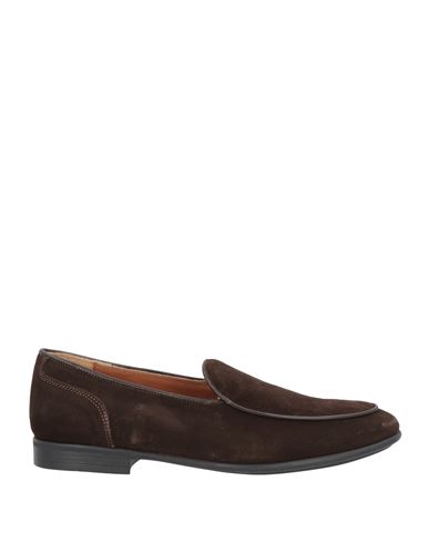 Shop Ferrino Man Loafers Dark Brown Size 8 Soft Leather