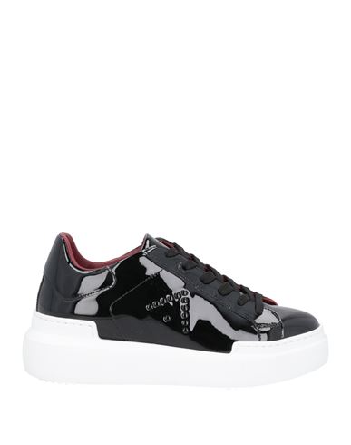 Shop Ed Parrish Woman Sneakers Black Size 7 Soft Leather