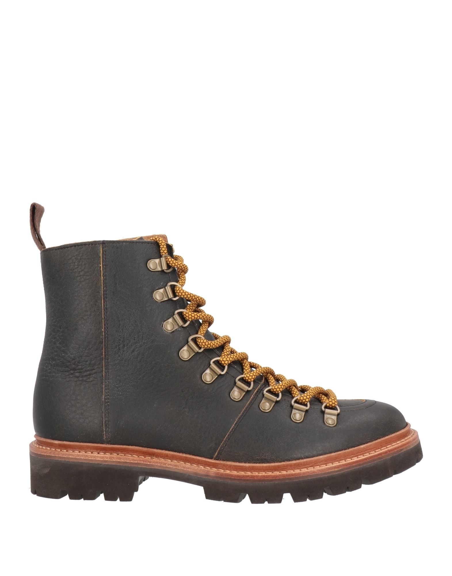 《セール開催中》GRENSON メンズ ショートブーツ ダークブラウン 3 革（なめし加工）