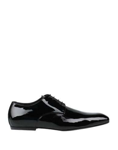 Dries Van Noten Man Lace-up Shoes Black Size 10 Soft Leather