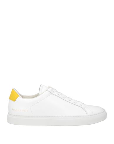 Common Projects Man Sneakers White Size 12 Soft Leather