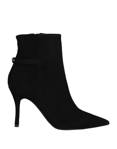 Furla Woman Ankle Boots Black Size 11 Sheepskin