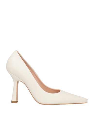 Liu •jo Woman Pumps Ivory Size 7 Soft Leather In White