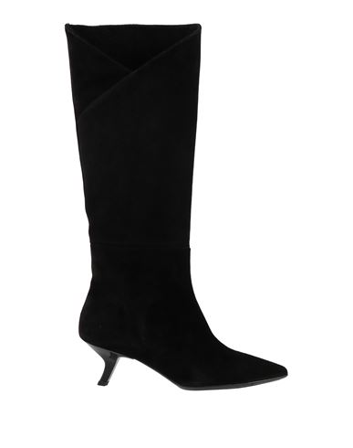 Doop Woman Knee Boots Black Size 11 Soft Leather