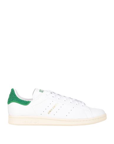 Adidas Originals Low Top Sneakers With Contrast Heel Tab In White