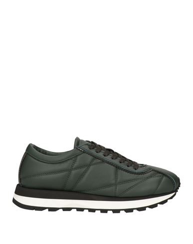 Fabi Man Sneakers Dark Green Size 13 Soft Leather