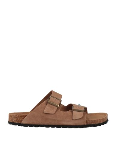 Taji Man Sandals Brown Size 10 Soft Leather