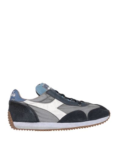 Shop Diadora Heritage Equipe H Dirty Stone Wash Evo Man Sneakers Midnight Blue Size 8 Soft Leather, Texti