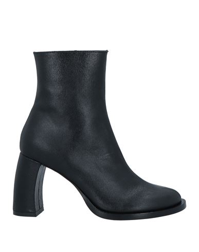 Shop Ann Demeulemeester Woman Ankle Boots Black Size 8 Soft Leather