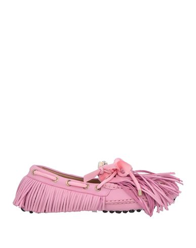 13 09 Sr Woman Loafers Pink Size 11 Soft Leather