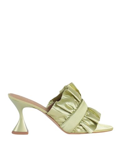 Other Stories Satin Mules In Green
