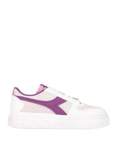 Shop Diadora Magic Bold Eden Wn Woman Sneakers Lilac Size 6 Soft Leather, Textile Fibers In Purple