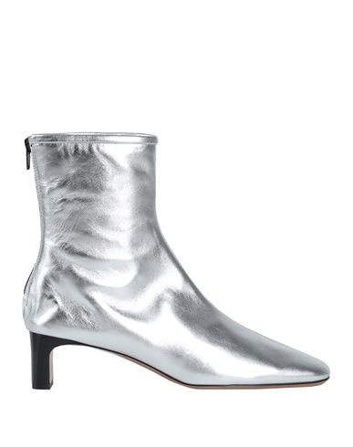 Arket Woman Ankle Boots Silver Size 11 Soft Leather