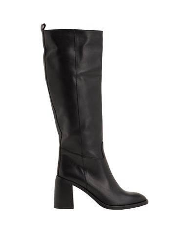 8 By Yoox Woman Knee Boots Black Size 6 Calfskin
