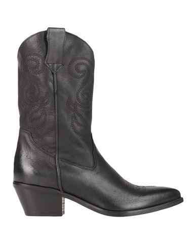 Ovye' By Cristina Lucchi Woman Ankle Boots Black Size 6 Calfskin