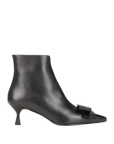 Ovye' By Cristina Lucchi Ovyé Woman Ankle Boots Black Size 7 Soft Leather In Black