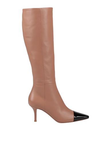 Gianvito Rossi Woman Knee Boots Pastel Pink Size 10 Soft Leather