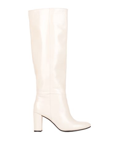 L'arianna Woman Boot Off White Size 8 Soft Leather