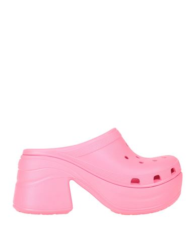 Crocs Woman Mules & Clogs Fuchsia Size 9 Eva (ethylene - Vinyl - Acetate) In Pink