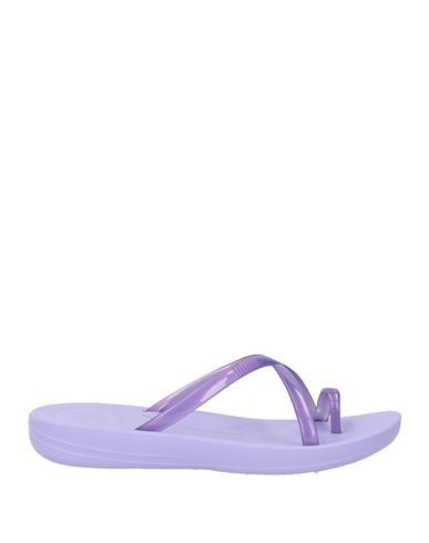 Fitflop Woman Thong Sandal Purple Size 9 Plastic