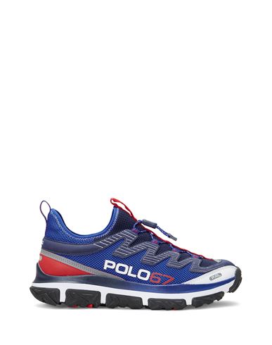 Polo Ralph Lauren Adventure 300lt Sneaker Man Sneakers Blue Size 13 Textile Fibers