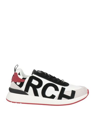 John Richmond Man Sneakers White Size 10 Soft Leather