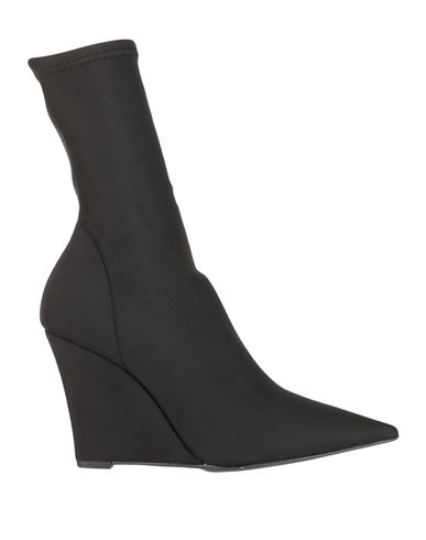 Shop Bianca Di Woman Ankle Boots Black Size 8 Textile Fibers