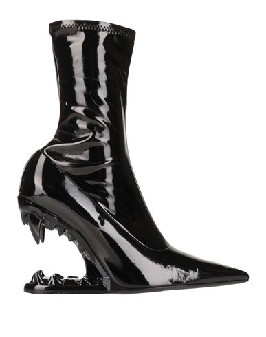 Shop Gcds Woman Ankle Boots Black Size 8 Textile Fibers