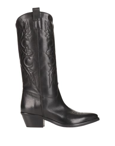 Ovye' By Cristina Lucchi Woman Boot Black Size 6 Leather