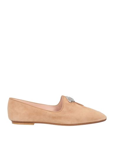 Rodo Woman Ballet Flats Sand Size 9 Soft Leather In Beige