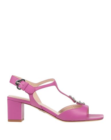 Rodo Woman Sandals Magenta Size 11 Soft Leather