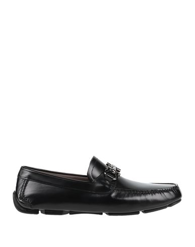 Shop Ferragamo Man Loafers Black Size 6 Calfskin