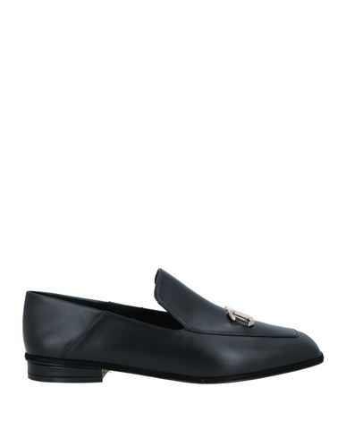 Ferragamo Woman Loafers Black Size 8.5 Calfskin