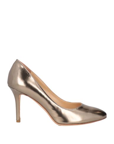 The Seller Woman Pumps Bronze Size 8 Soft Leather In Yellow