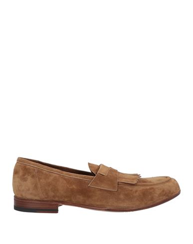 Lidfort Man Loafers Camel Size 10 Soft Leather In Beige
